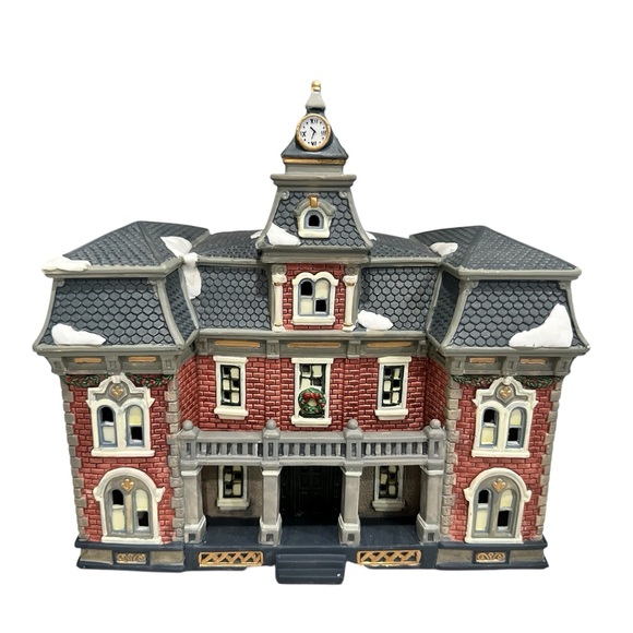 Department 56 Other - Department 56 Dickens Collectibles Classic Series Large Porcelain Clock House